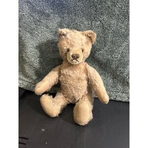c1900s Attributed to Steiff Jointed Mohair Teddy Bear with X-rays